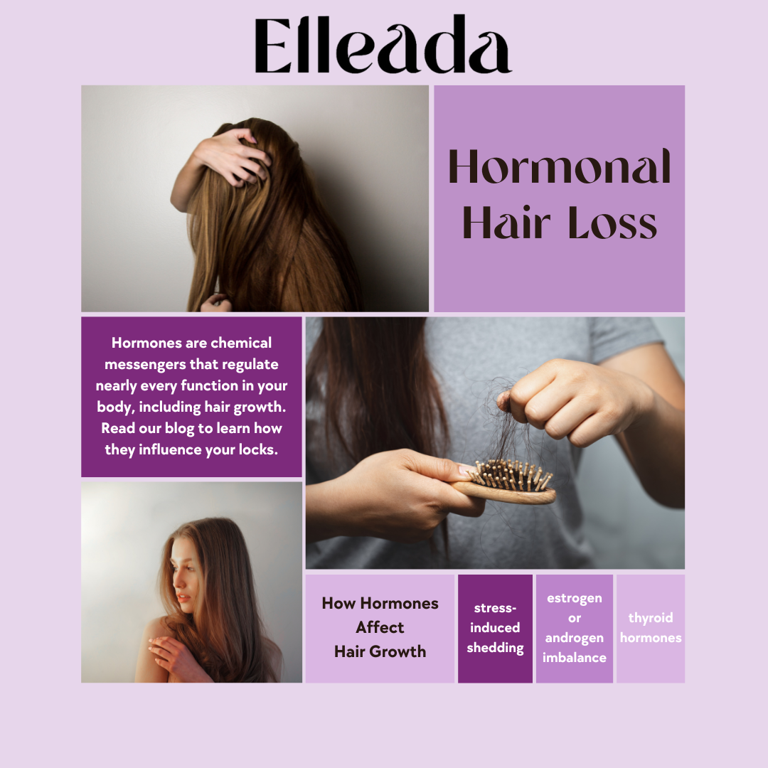 The Role of Hormones in Hair Loss & How Elleada’s Serum Can Help