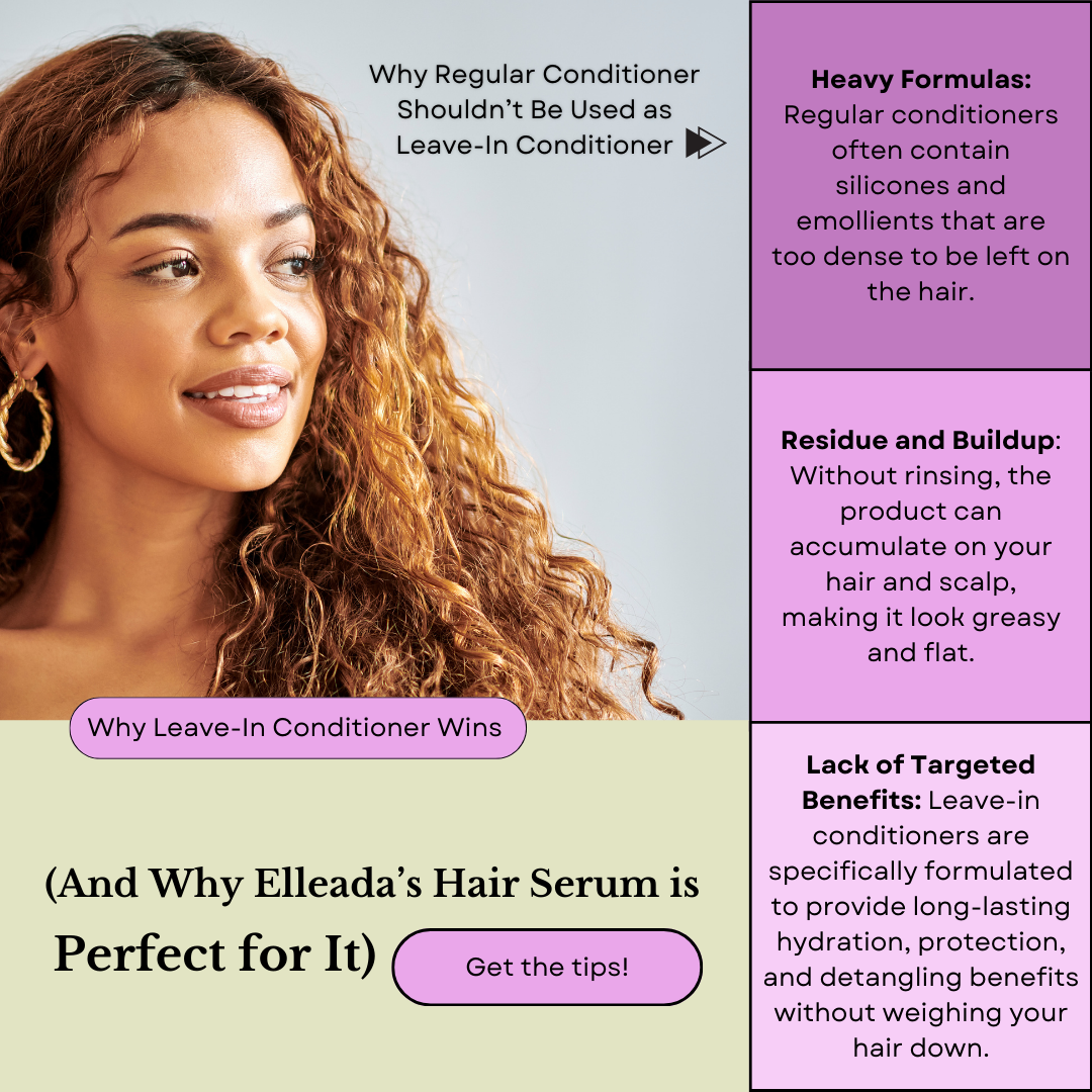 Why Leave-In Conditioner Wins (And Why Elleada’s Hair Serum is Perfect for It)